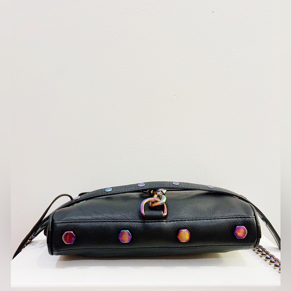 Authentic 2017 Rebecca Minkoff MAC Mini Crossbody with Rainbow Hardware - Picture 5 of 10